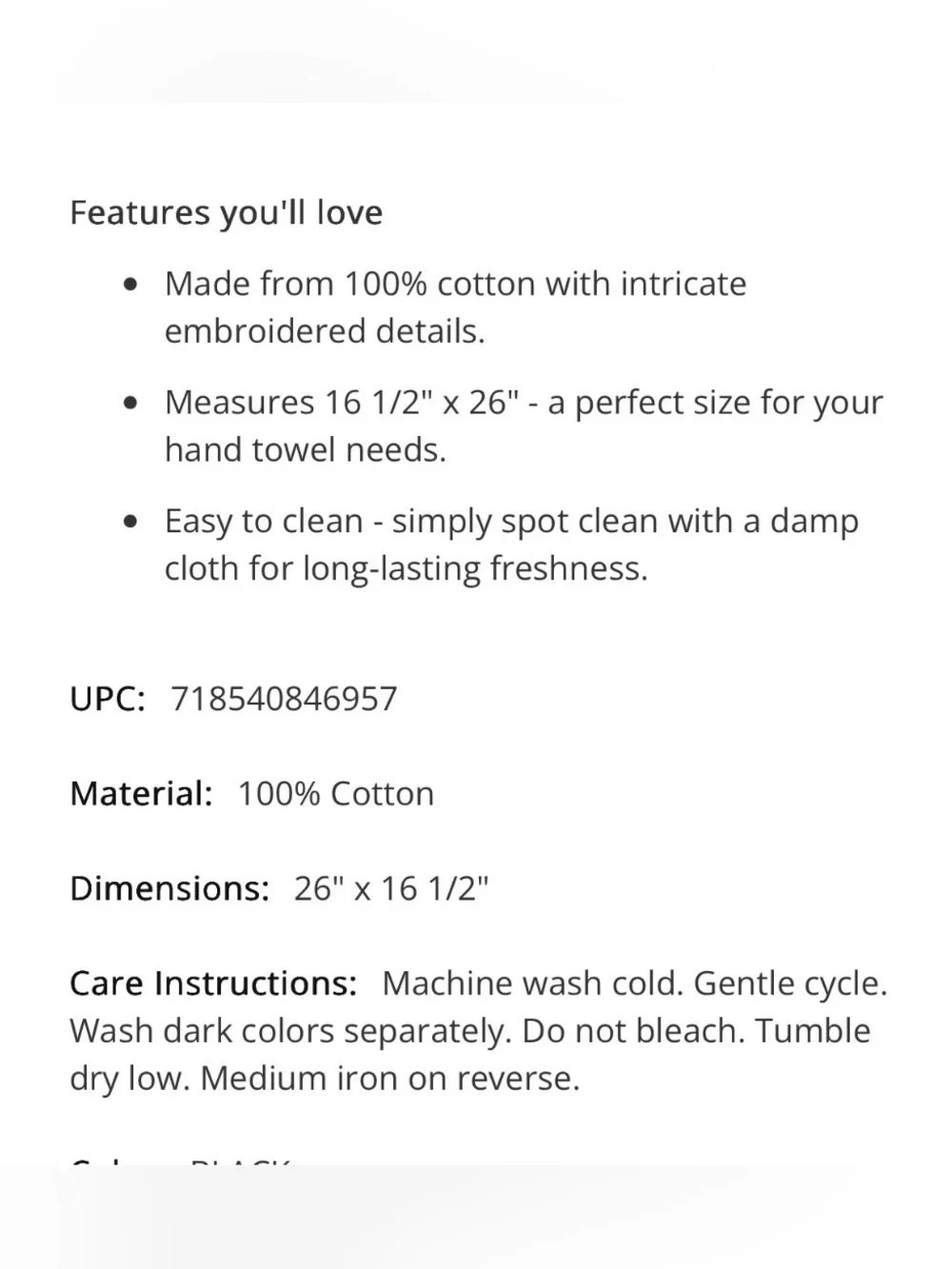 MUD PIE➕NWT Happy Haunting Towel